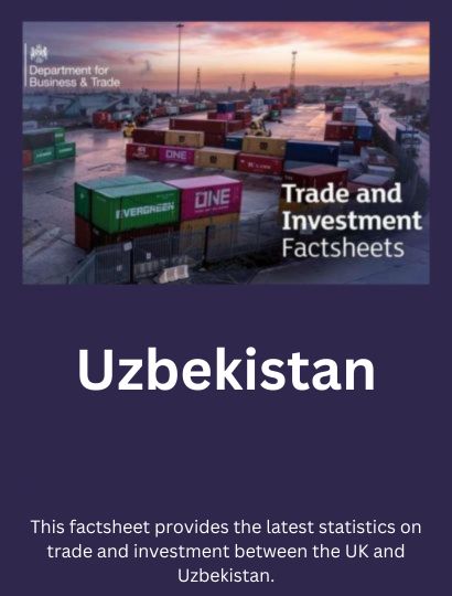India Uzbekistan Business and Cultural Council - Report and Publication in Trade and Investment Factsheets 2024